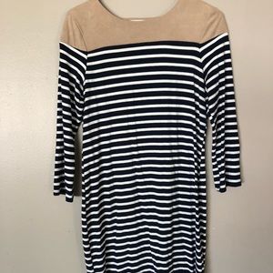 Striped mini dress